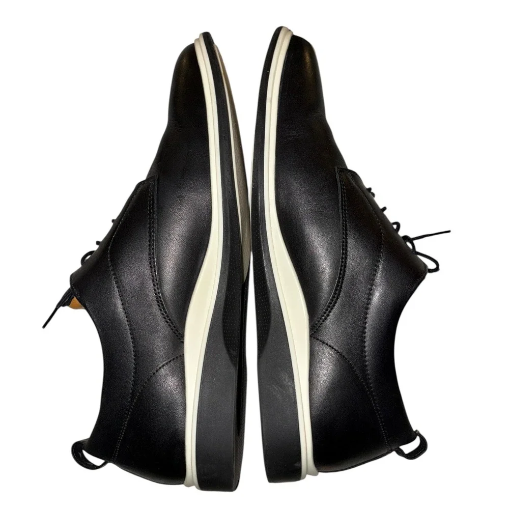Amberjack‎ Original classic black leather lace up shoes Men's 12